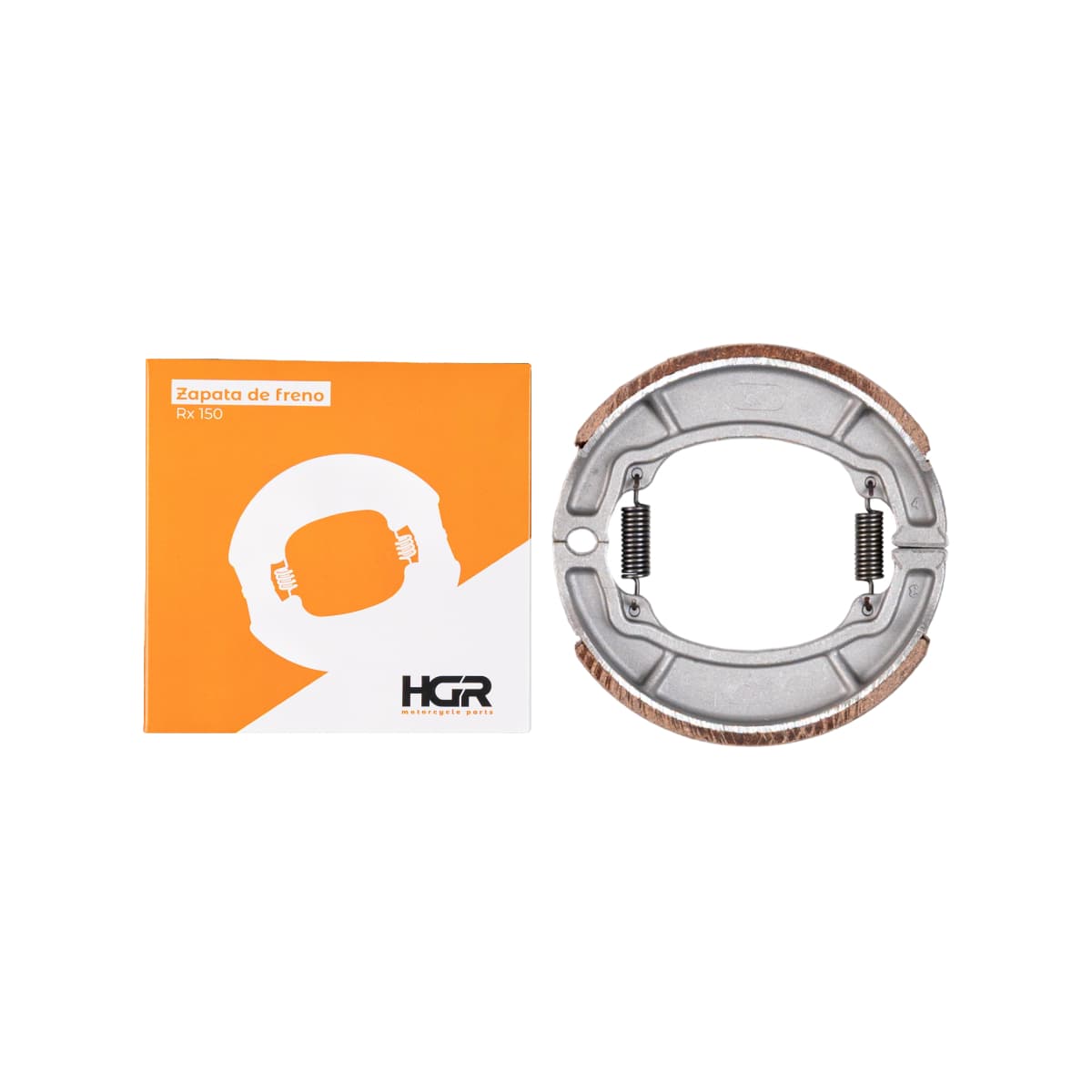 Imagen de ZAPATA DE FRENO TRASERO (RX 150) (código 216006)