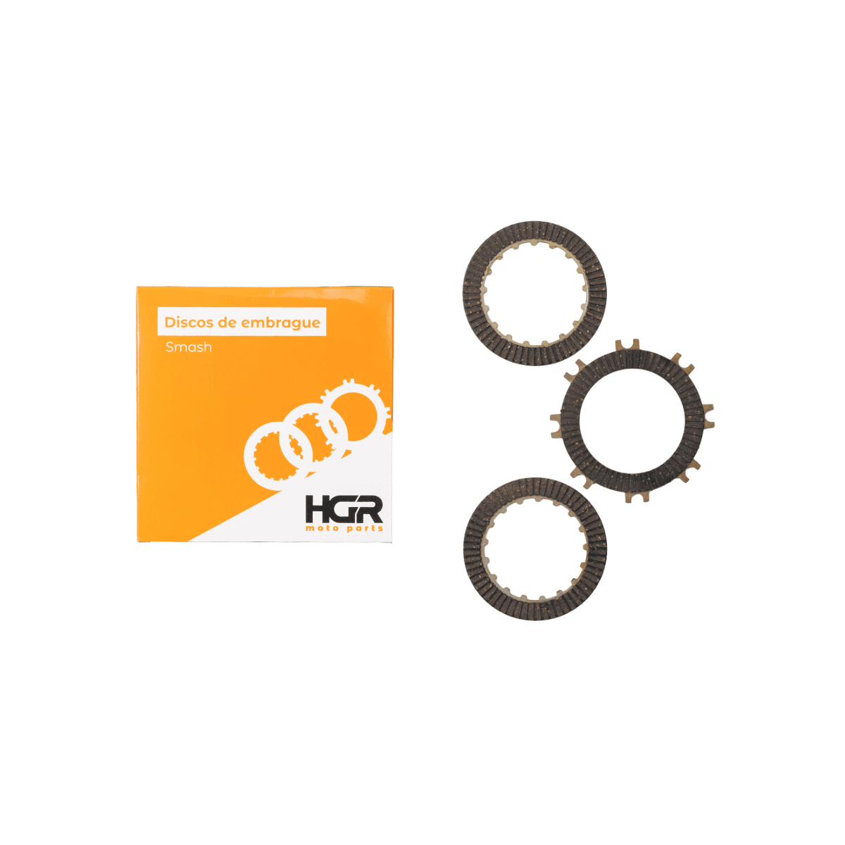 DISCOS DE EMBRAGUE SMASH (X3)